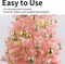 36pcs gold shatterproof Christmas tree balls for indoor/outdoor decor and events.